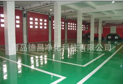 自流平環氧樹脂地坪在山東煙臺、濟南、膠州工廠車間的地面工程環保施工方案